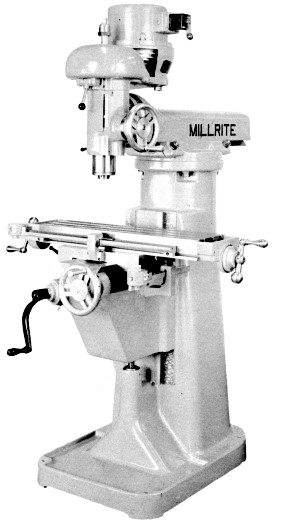 Millrite Vertical Milling machine