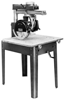 Delta radial saw