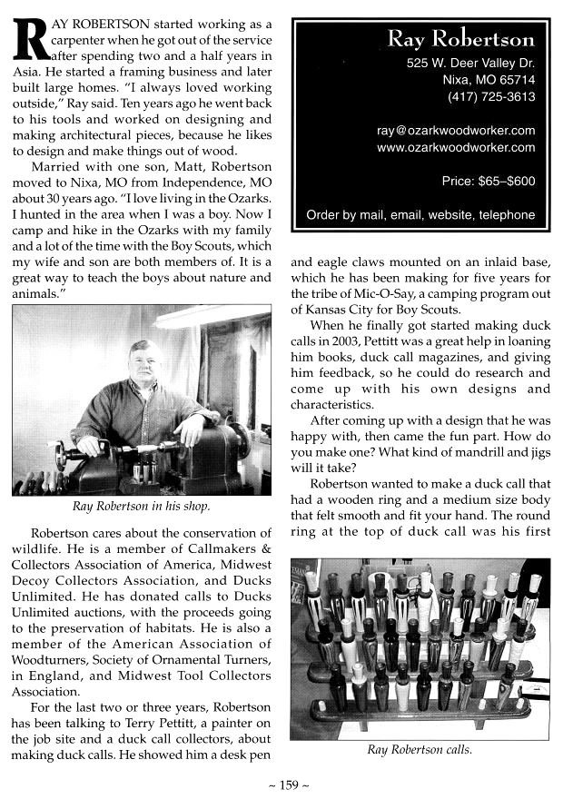 Custom Calls Vol II Article