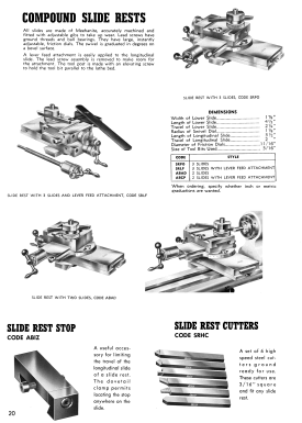 Levin Lathe Catalog